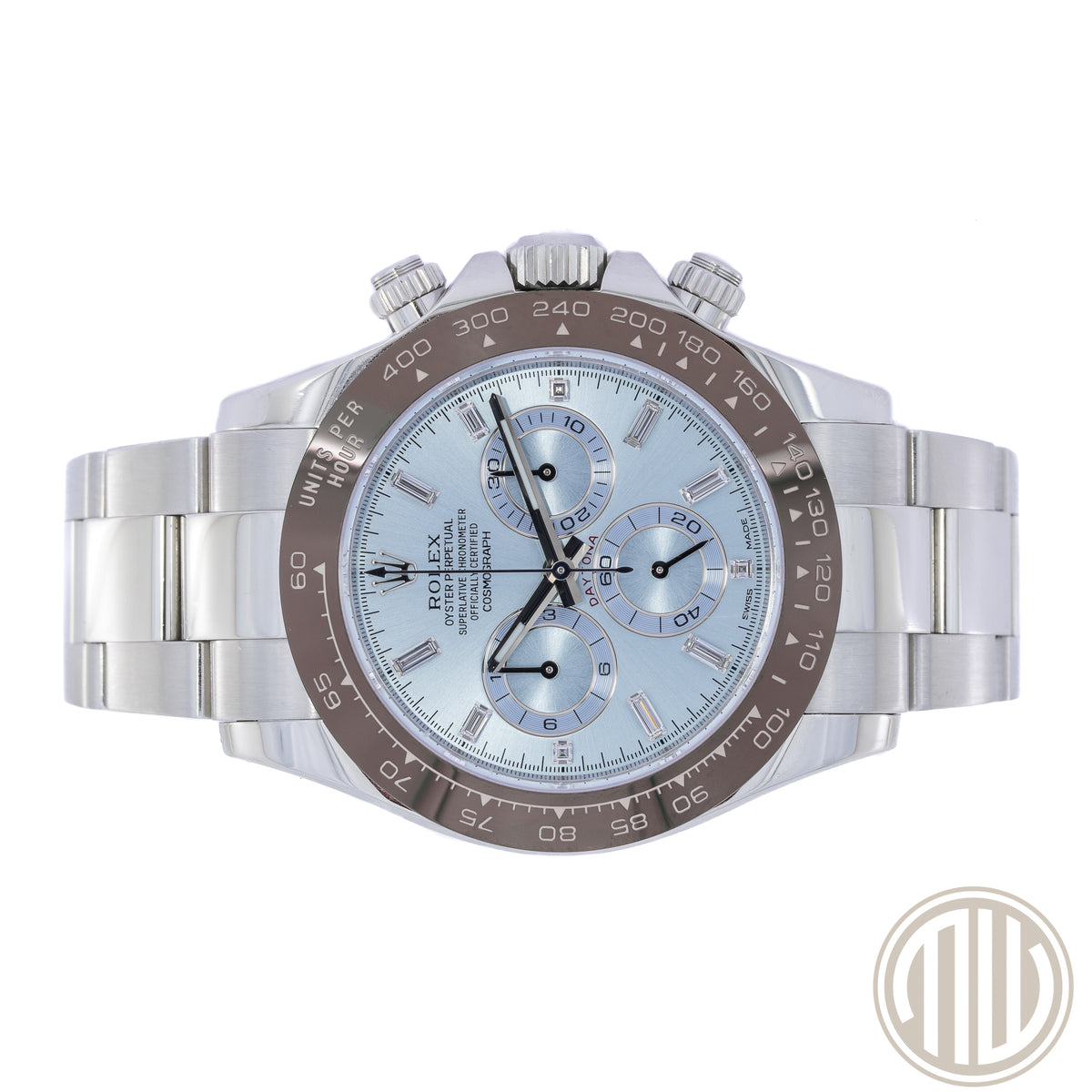 Rolex Daytona Platinum | Baguette Dial | Orig. Invoice | Box and Papers | 2021