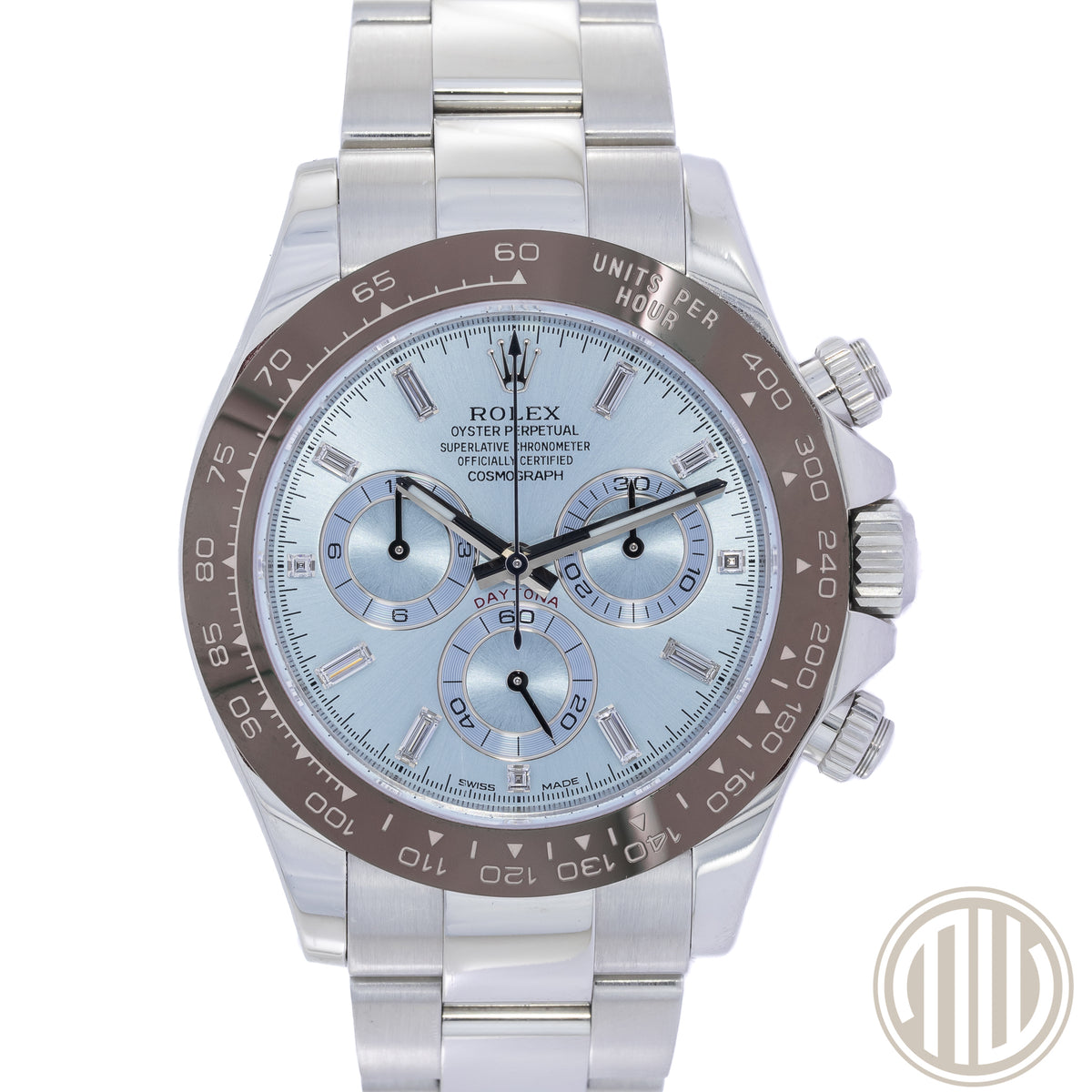 Rolex Daytona Platinum | Baguette Dial | Orig. Invoice | Box and Papers | 2021