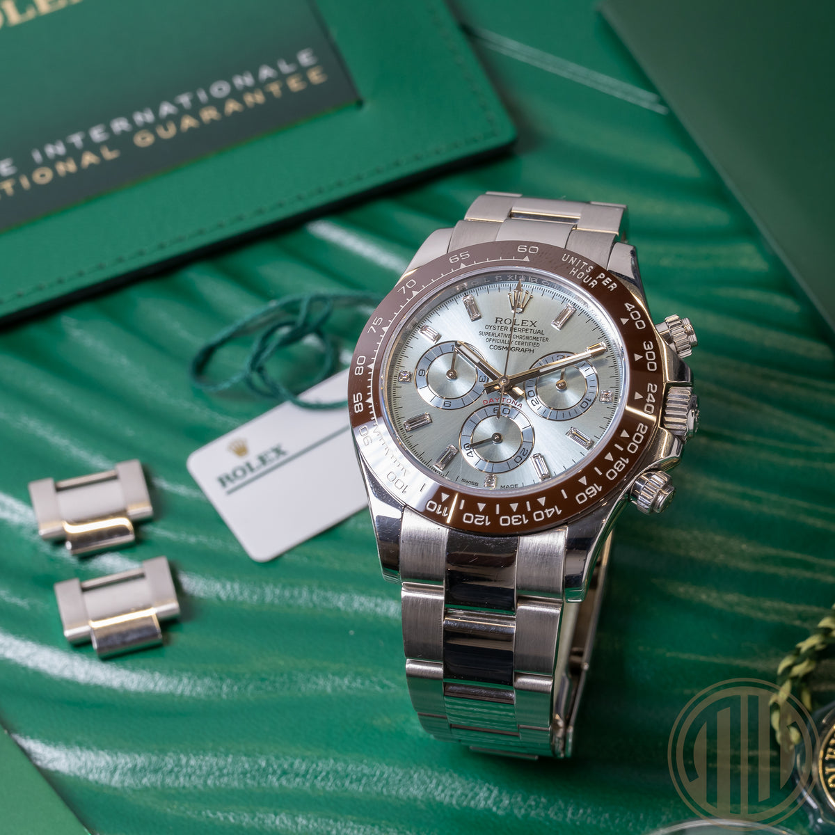 Rolex Daytona Platinum | Baguette Dial | Orig. Invoice | Box and Papers | 2021