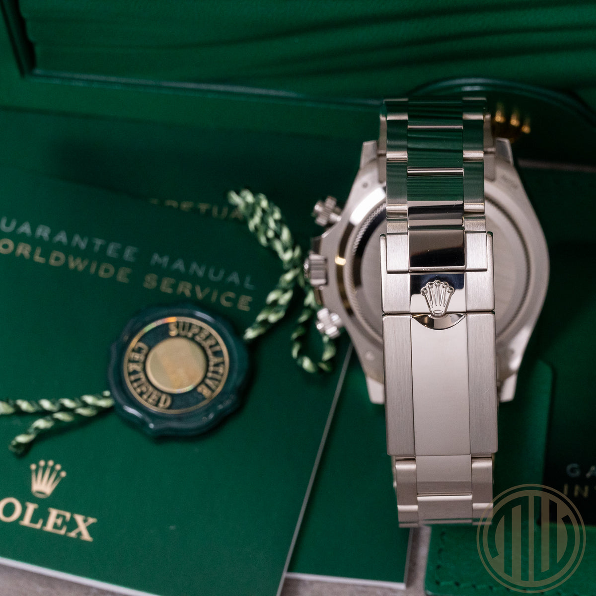 Rolex Daytona Cosmograph Ghost Dial | Lc100 | Orig. Invoice | Box and Papers | 2023
