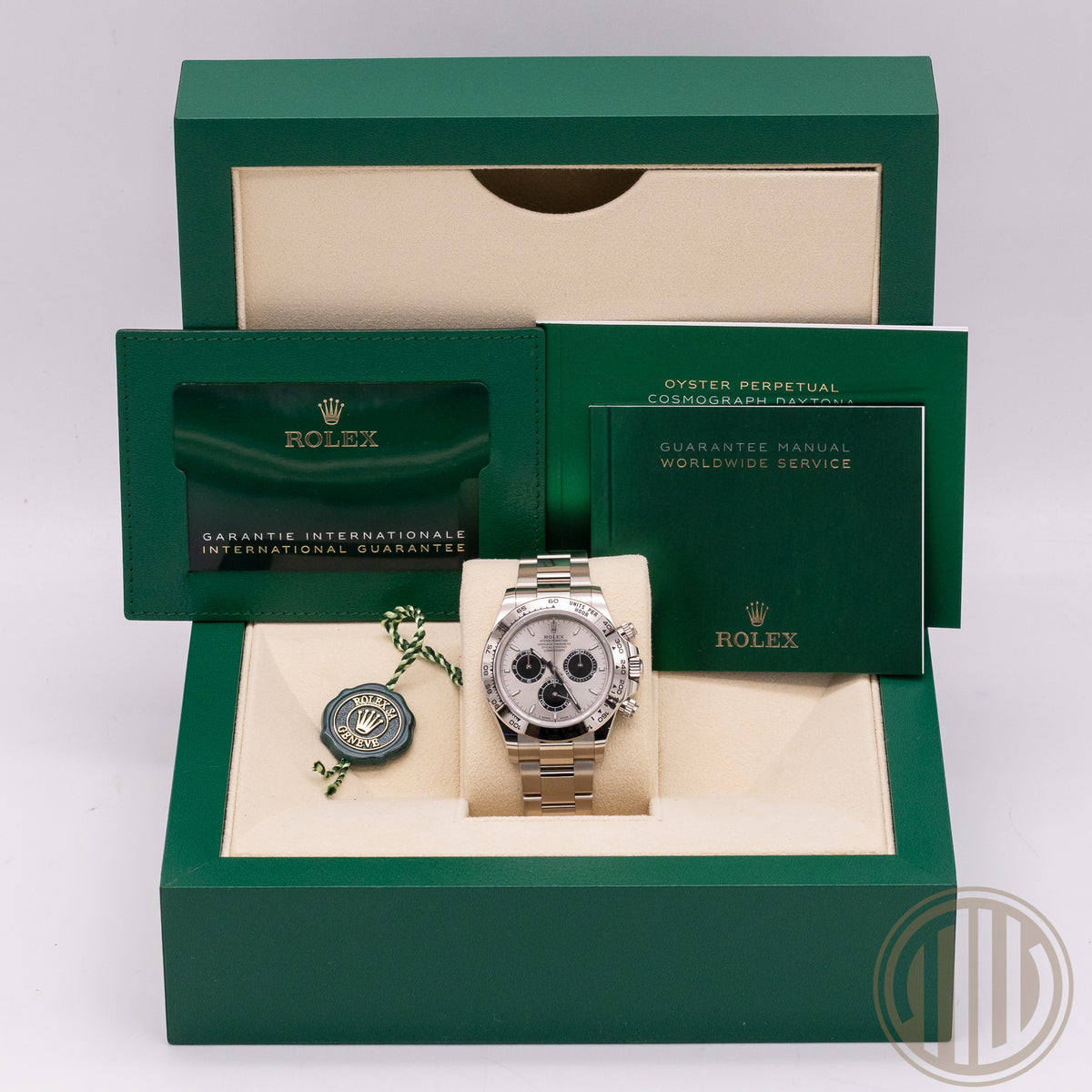 Rolex Daytona Cosmograph Ghost Dial | Lc100 | Orig. Invoice | Box and Papers | 2023