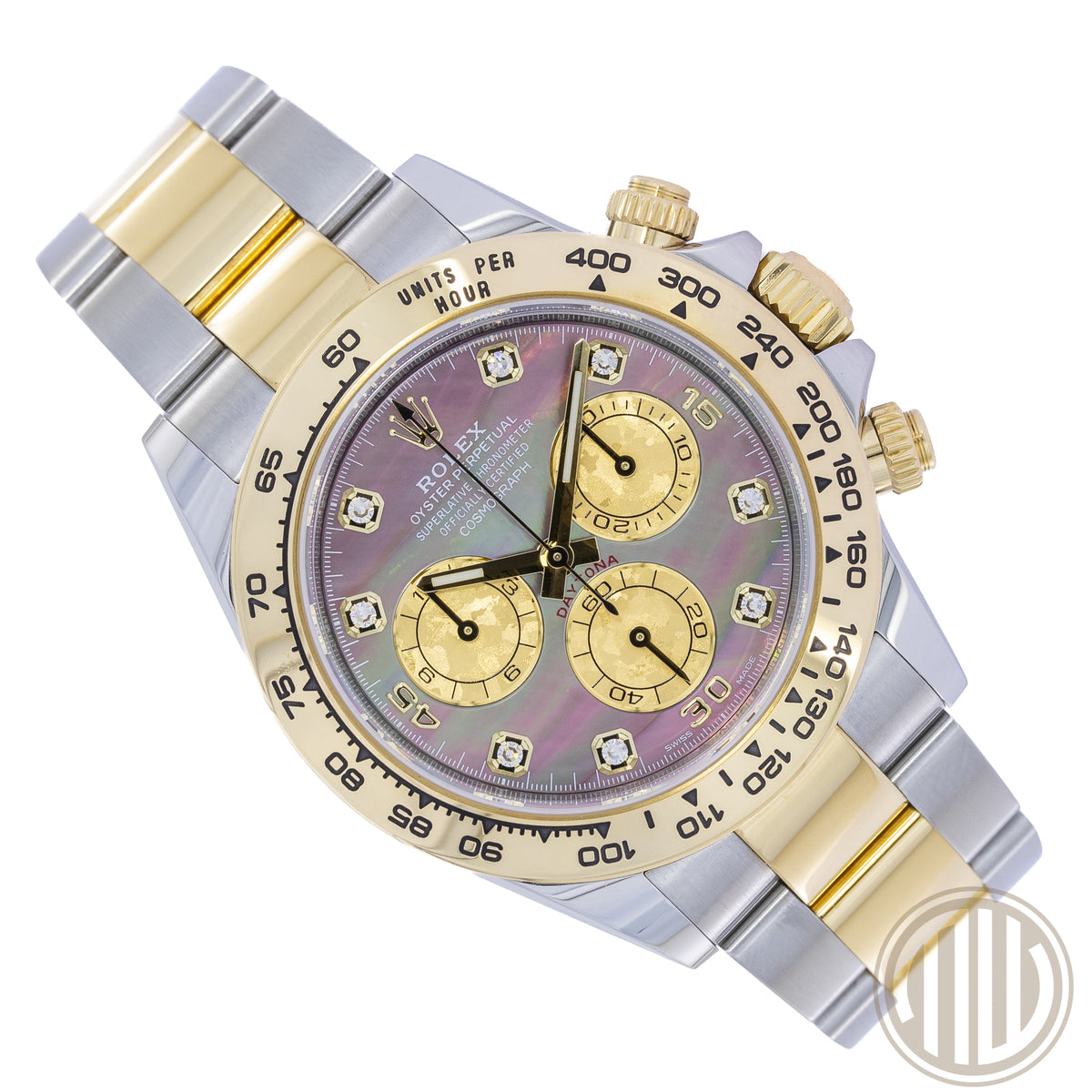 Rolex Daytona Tahitian MOP Diamond Dial | Bicolor | Box and Papers | 2020