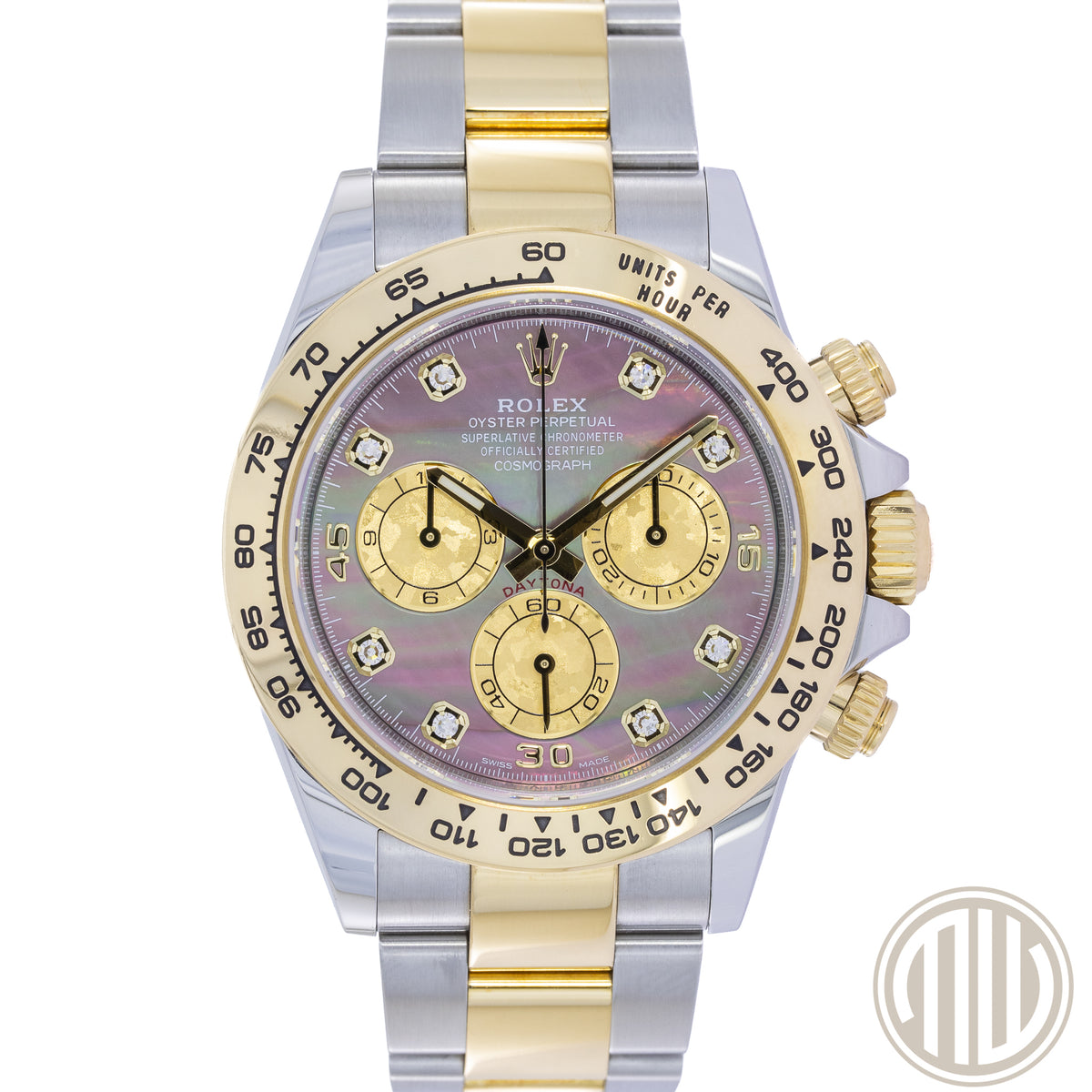 Rolex Daytona Tahitian MOP Diamond Dial | Bicolor | Box and Papers | 2020