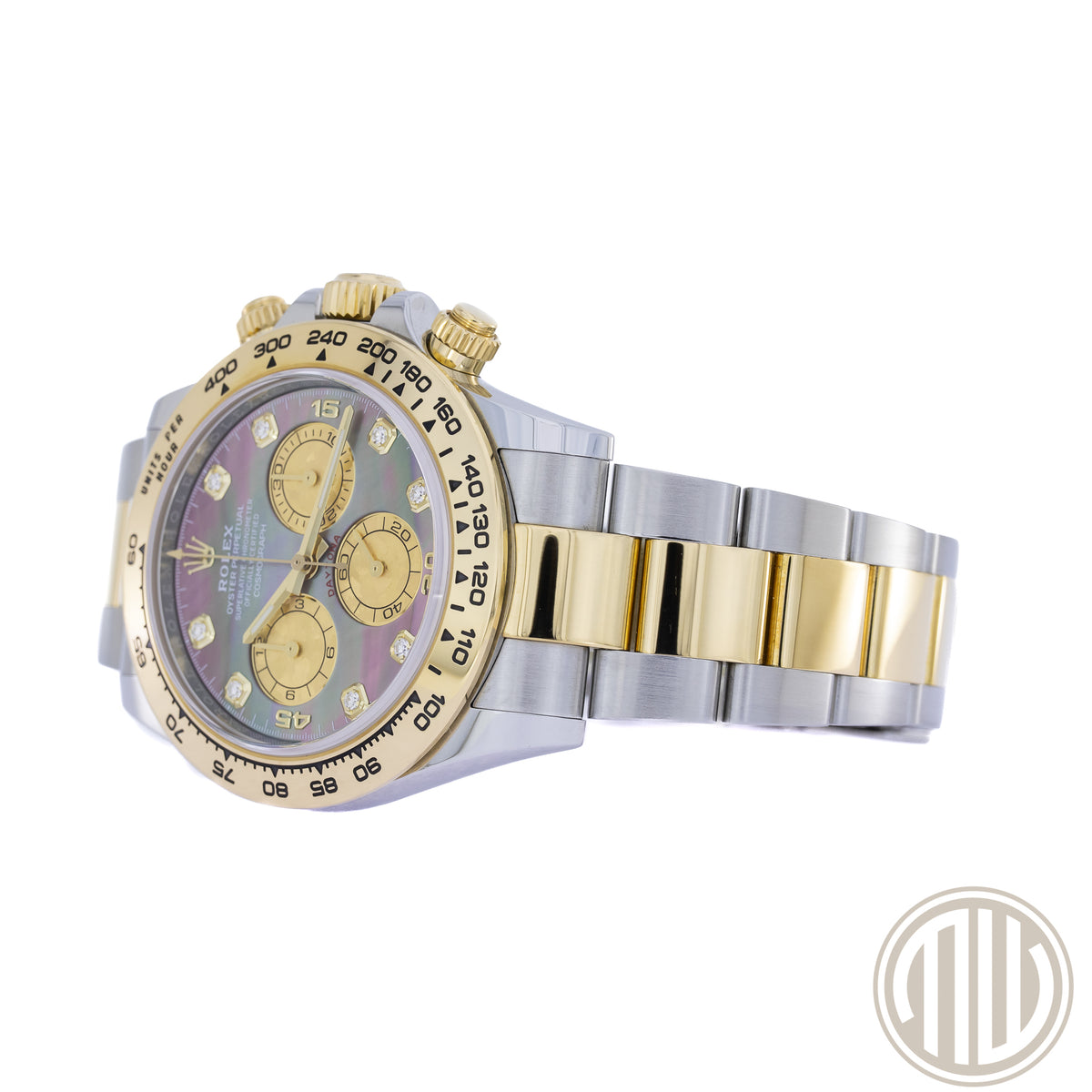 Rolex Daytona Tahitian MOP Diamond Dial | Bicolor | Box and Papers | 2020