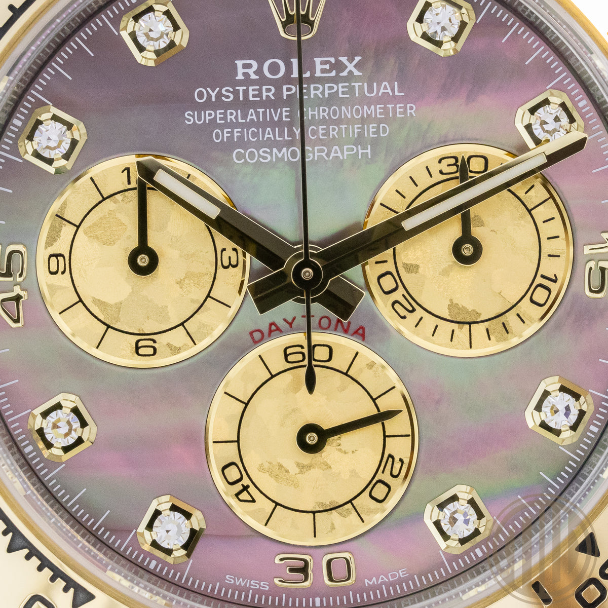 Rolex Daytona Tahitian MOP Diamond Dial | Bicolor | Box and Papers | 2020