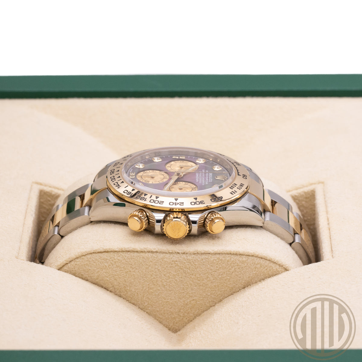 Rolex Daytona Tahitian MOP Diamond Dial | Bicolor | Box and Papers | 2020