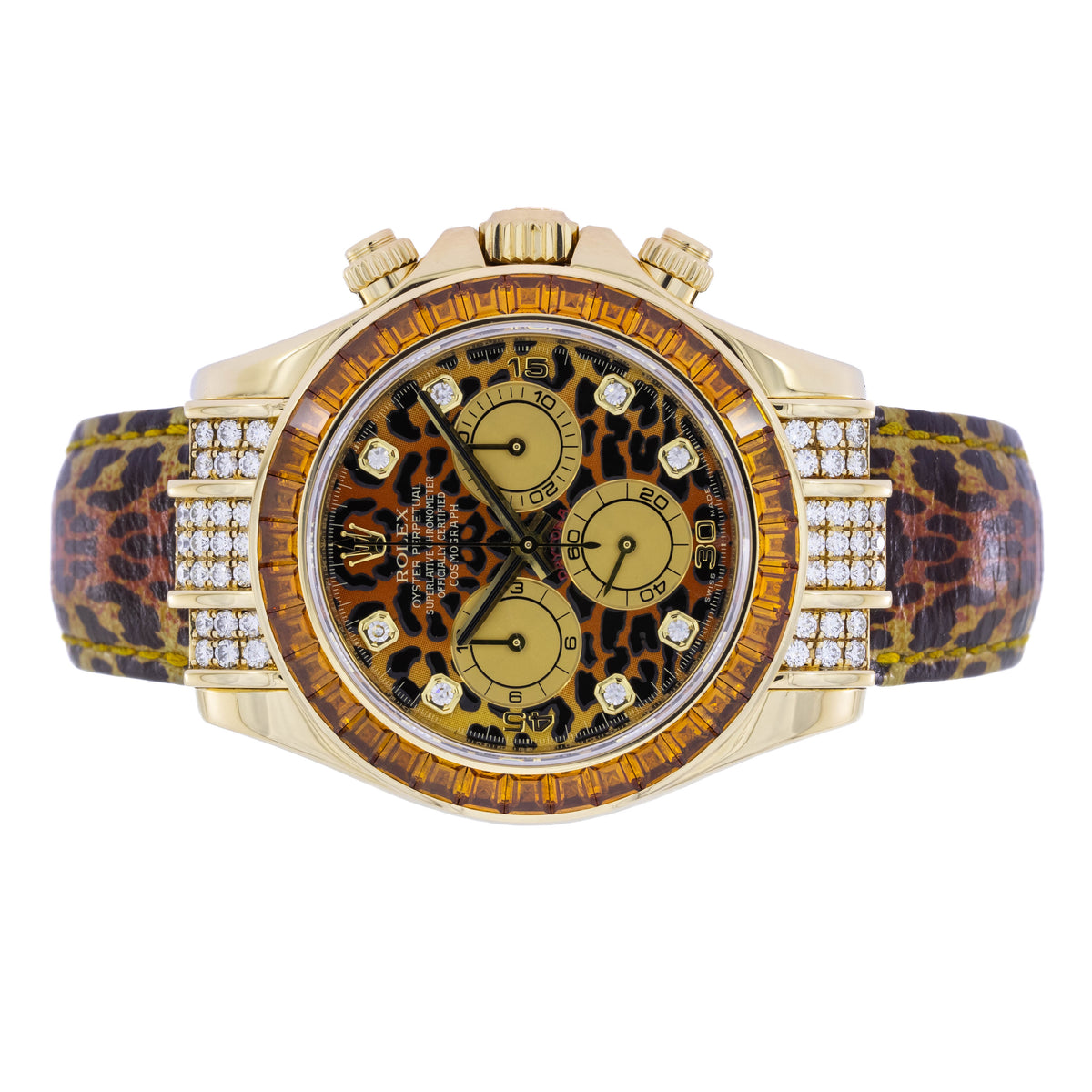 Rolex Daytona Saco Leopard | Factory Setting | Box and Papers | 2009