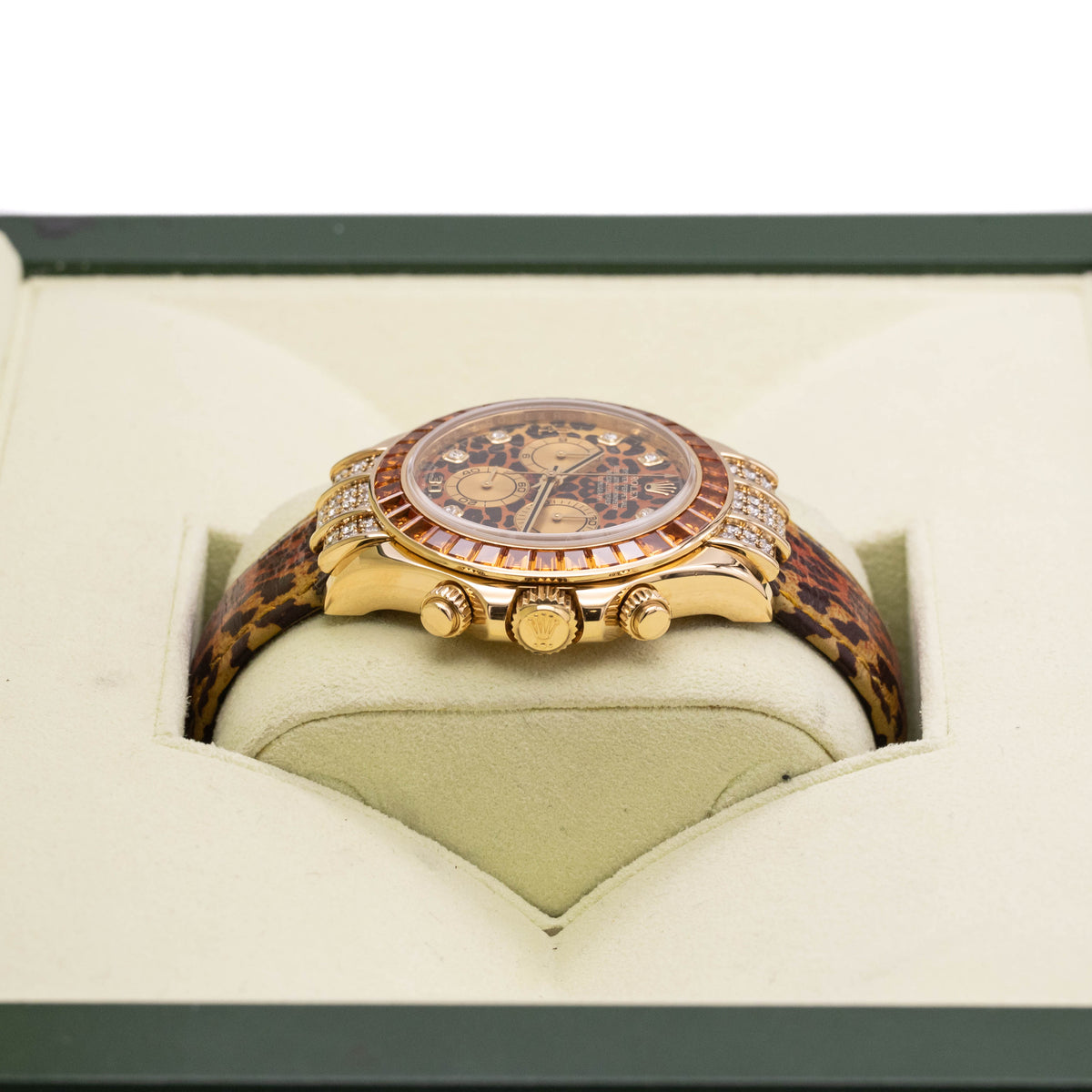 Rolex Daytona Saco Leopard | Factory Setting | Box and Papers | 2009