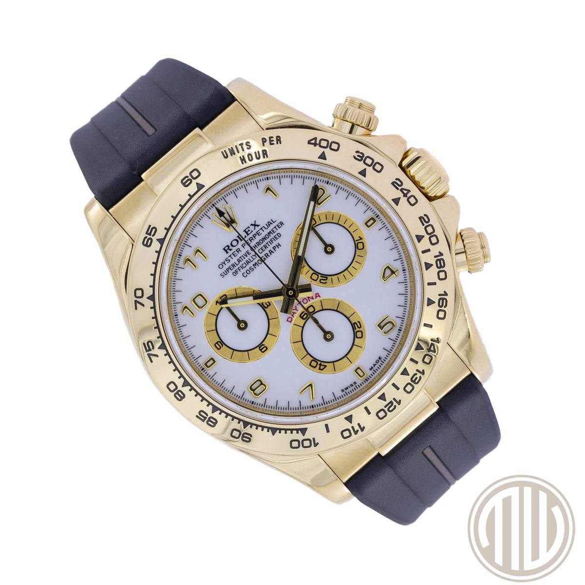 Rolex Daytona White Dial | 18kt Yellowgold | Box and Papers | 2009