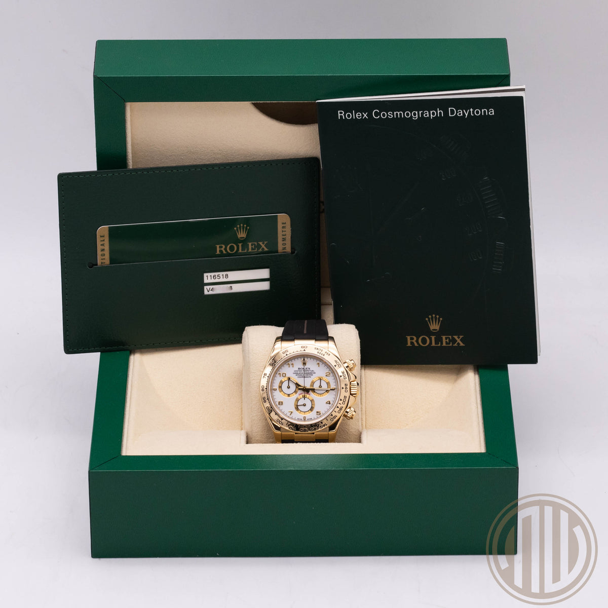 Rolex Daytona White Dial | 18kt Yellowgold | Box and Papers | 2009