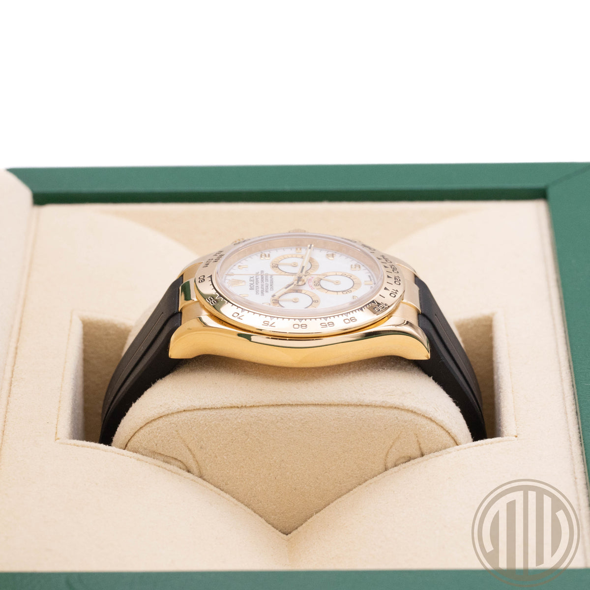 Rolex Daytona White Dial | 18kt Yellowgold | Box and Papers | 2009