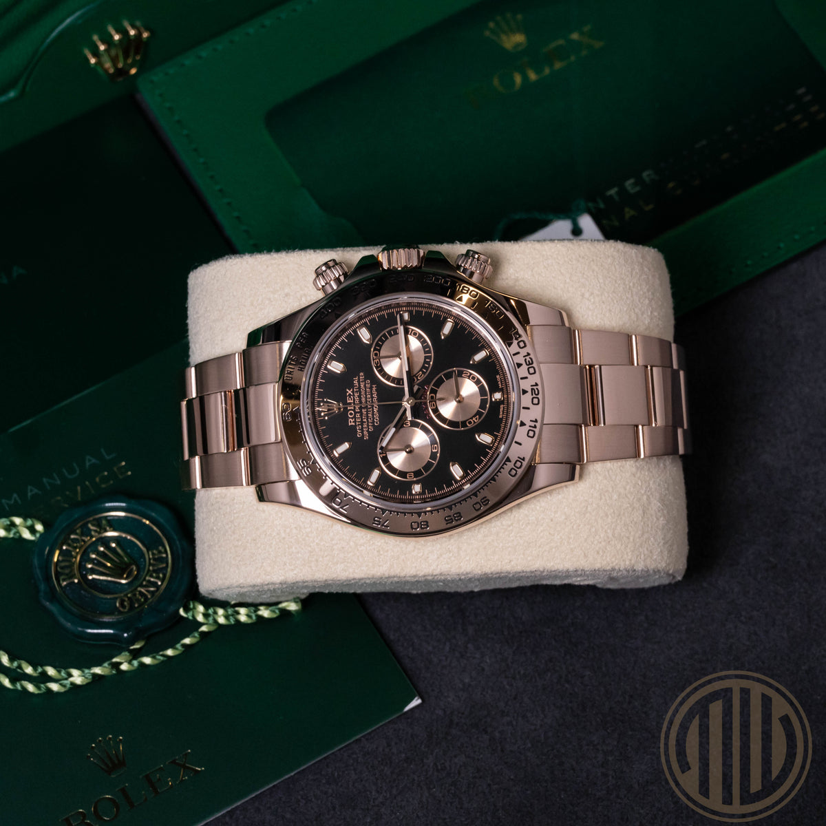 Rolex Daytona Everose | Black Dial | Box and Papers | 2023 | 116505