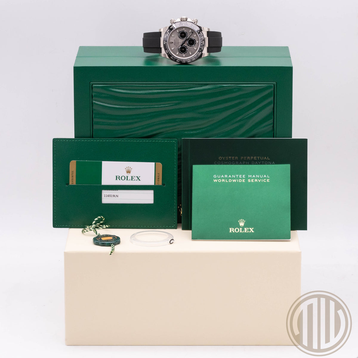 Rolex Daytona GHOST | NEW STICKERS UNWORN | BOX & PAPERS | 2019 | 116519LN