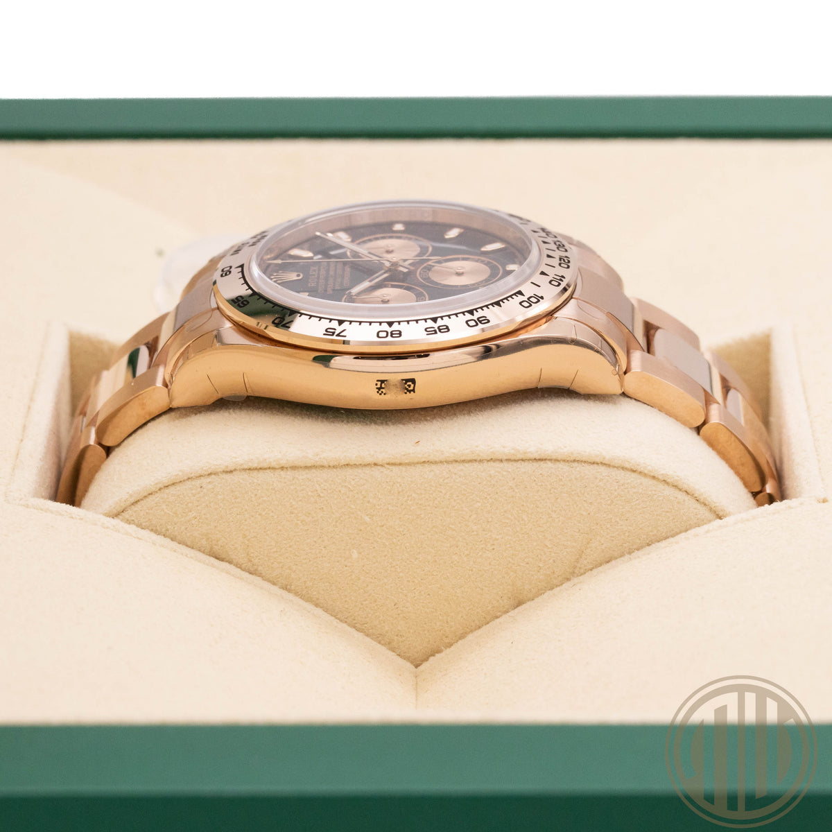Rolex Daytona Everose | Black Dial | New | Full-Sticker | Box and Papers