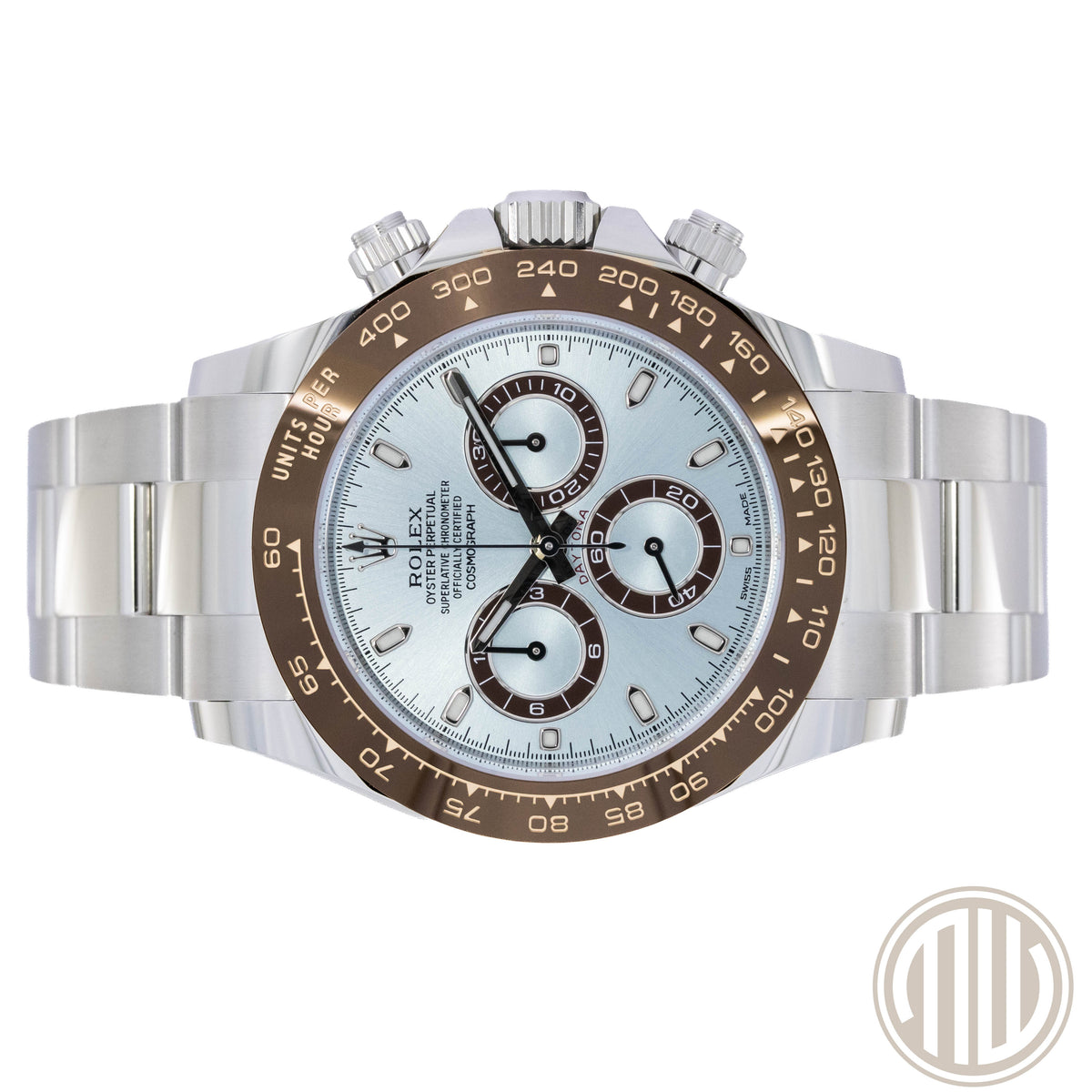 Rolex Daytona Platinum | Ice Blue Dial | New | Unworn | Box and Papers