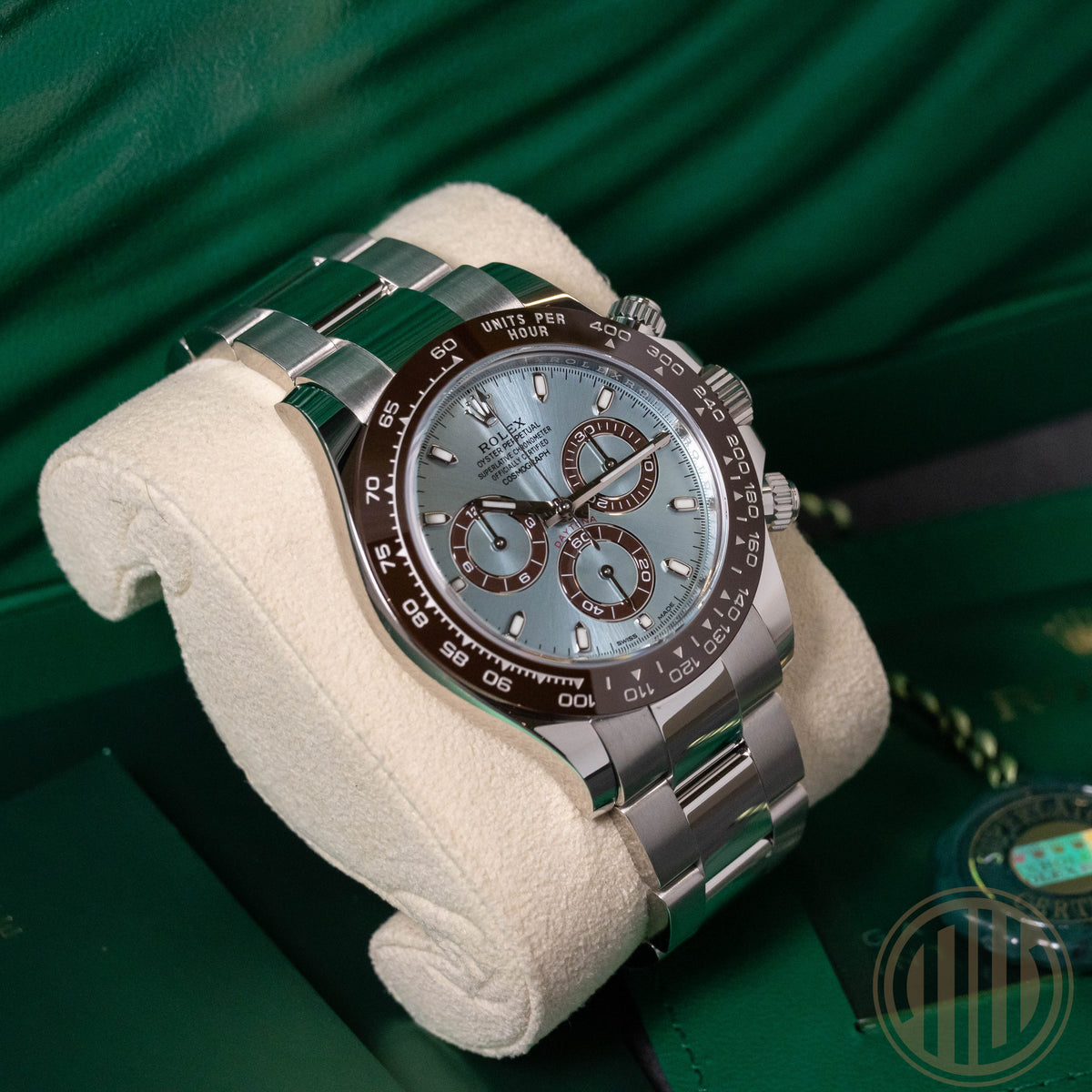 Rolex Daytona Platinum | Ice Blue Dial | New | Unworn | Box and Papers