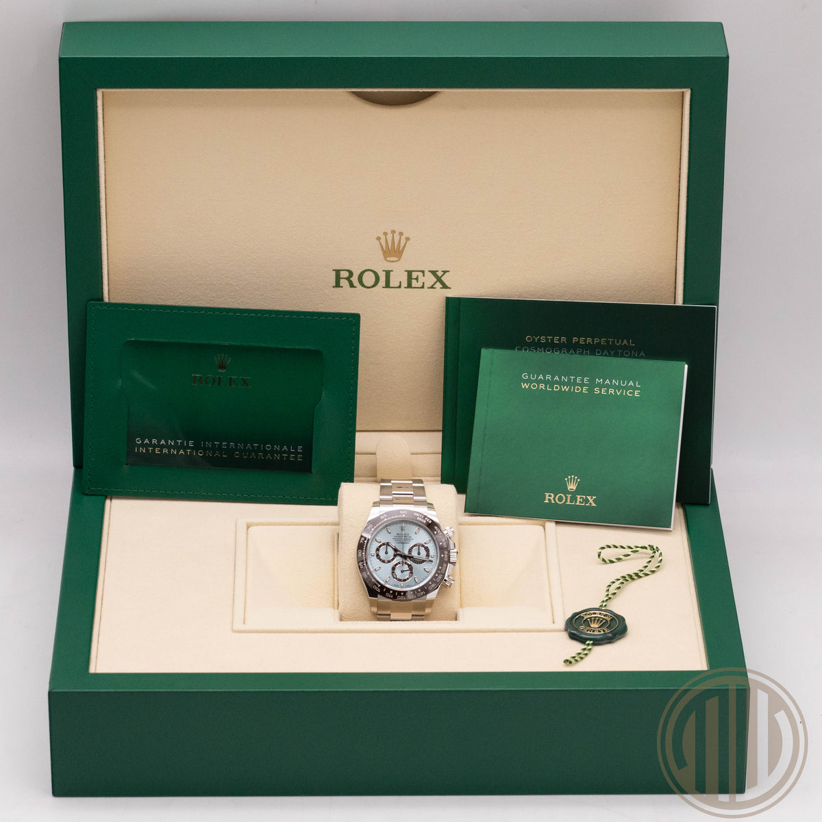 Rolex Daytona Platinum | Ice Blue Dial | New | Unworn | Box and Papers