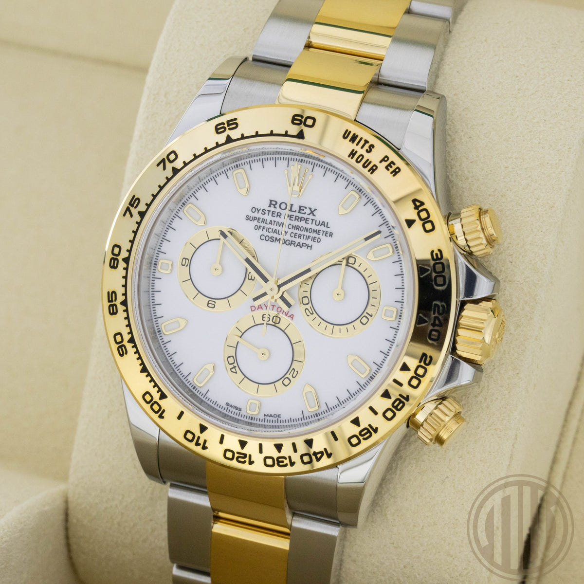 Rolex Daytona White Dial | Bicolor | New | Unworn | Box and Papers | 2022