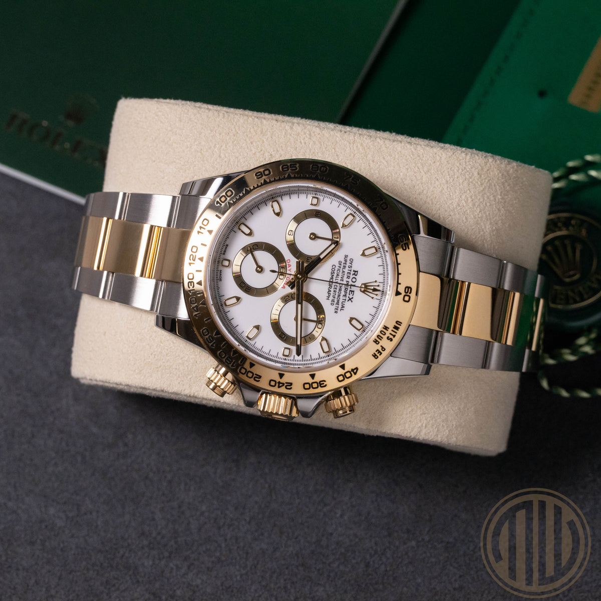 Rolex Daytona White Dial | Bicolor | New | Unworn | Box and Papers | 2022