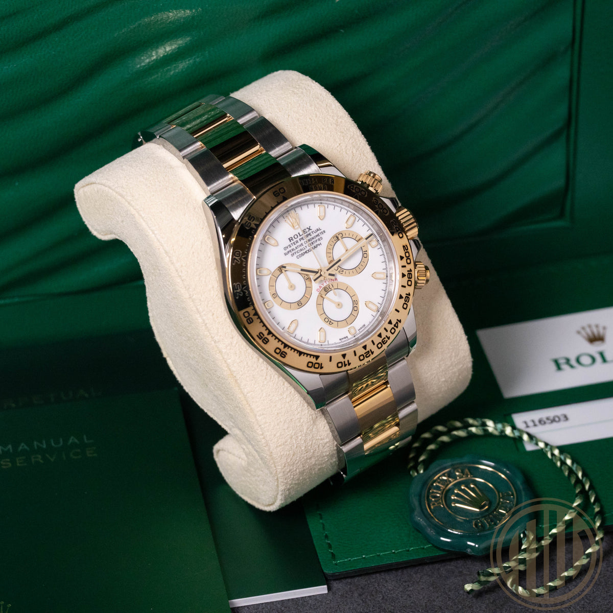 Rolex Daytona White Dial | Bicolor | New | Unworn | Box and Papers | 2022