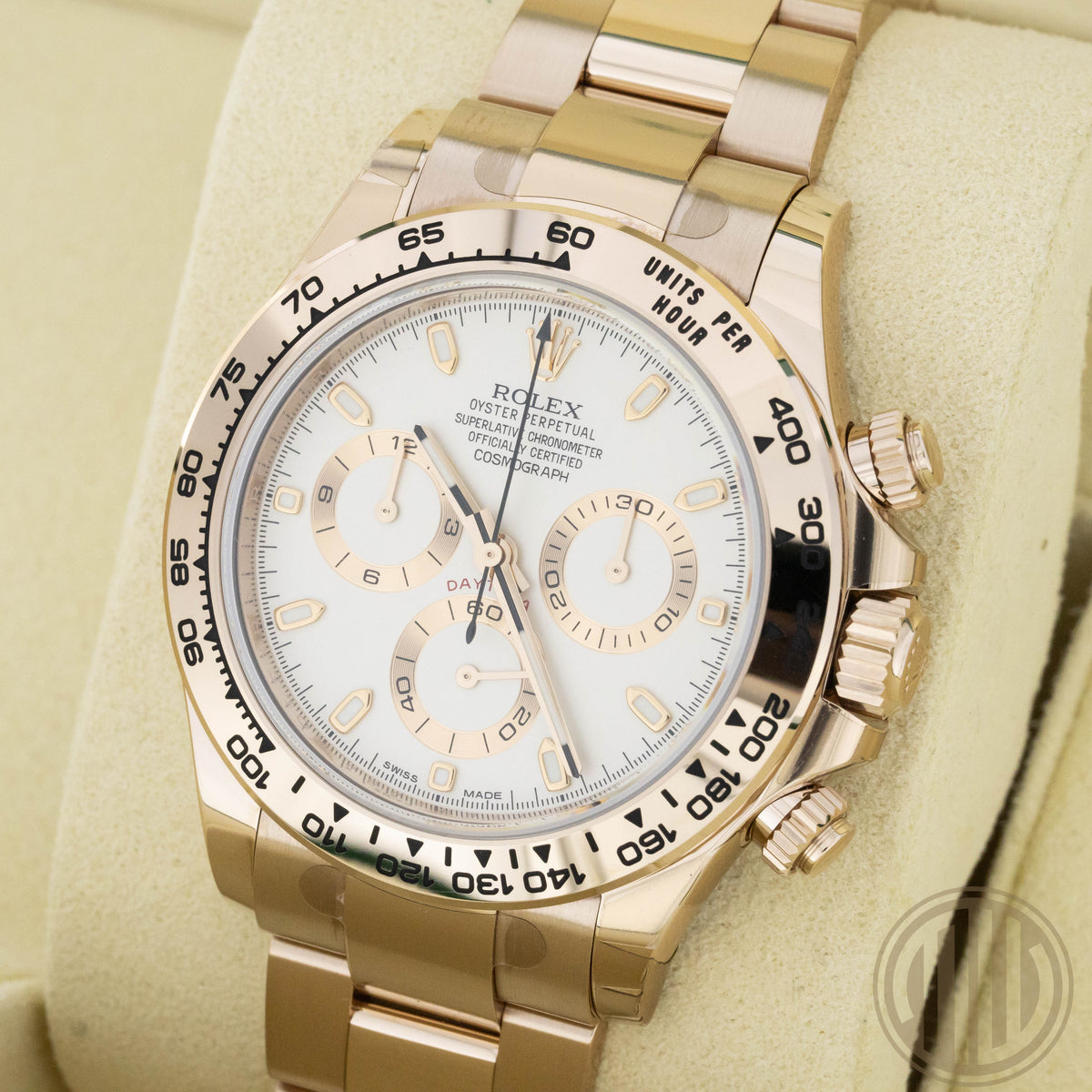 Rolex Daytona Cream Dial | New | Sticker | Box and Papers | 2020
