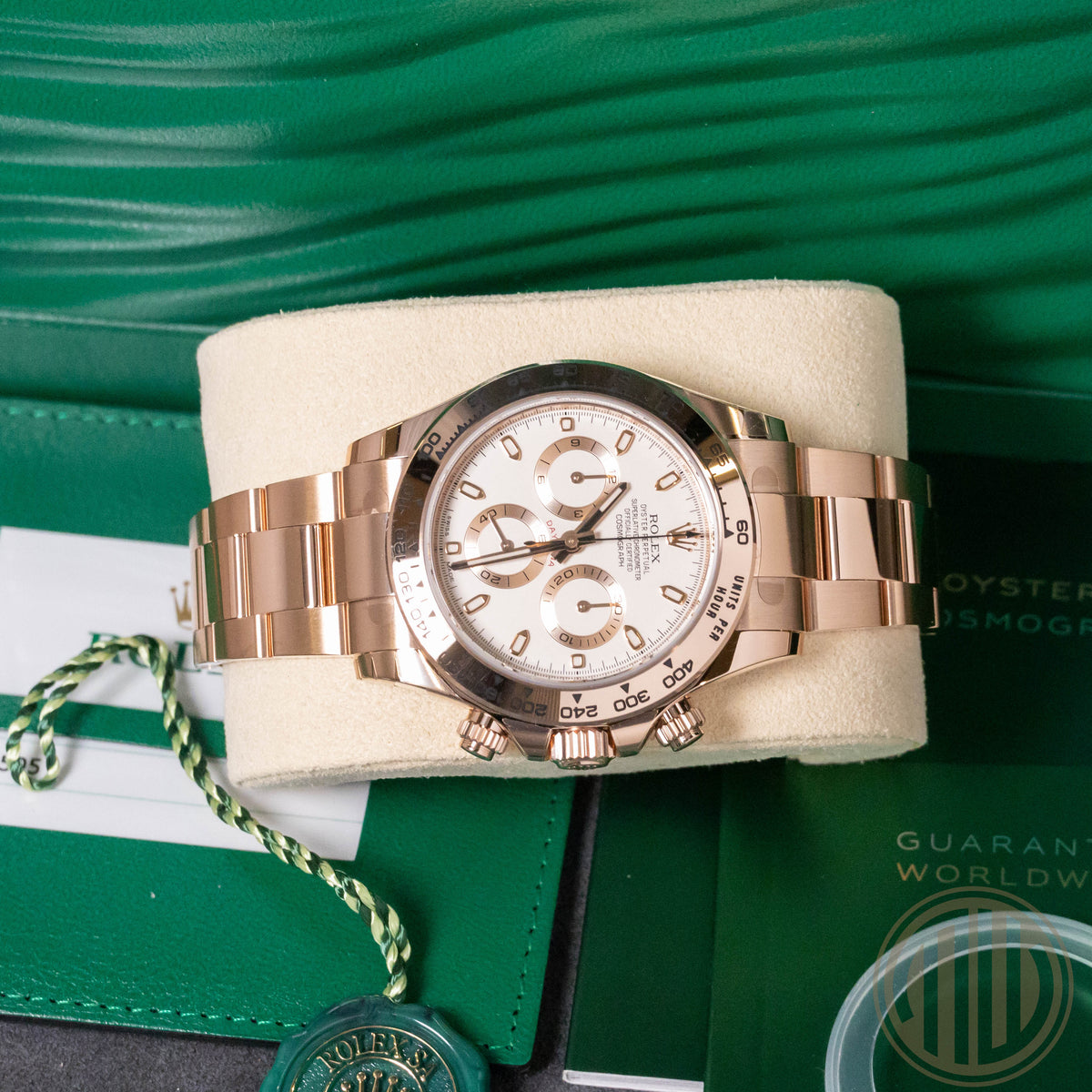 Rolex Daytona Cream Dial | New | Sticker | Box and Papers | 2020