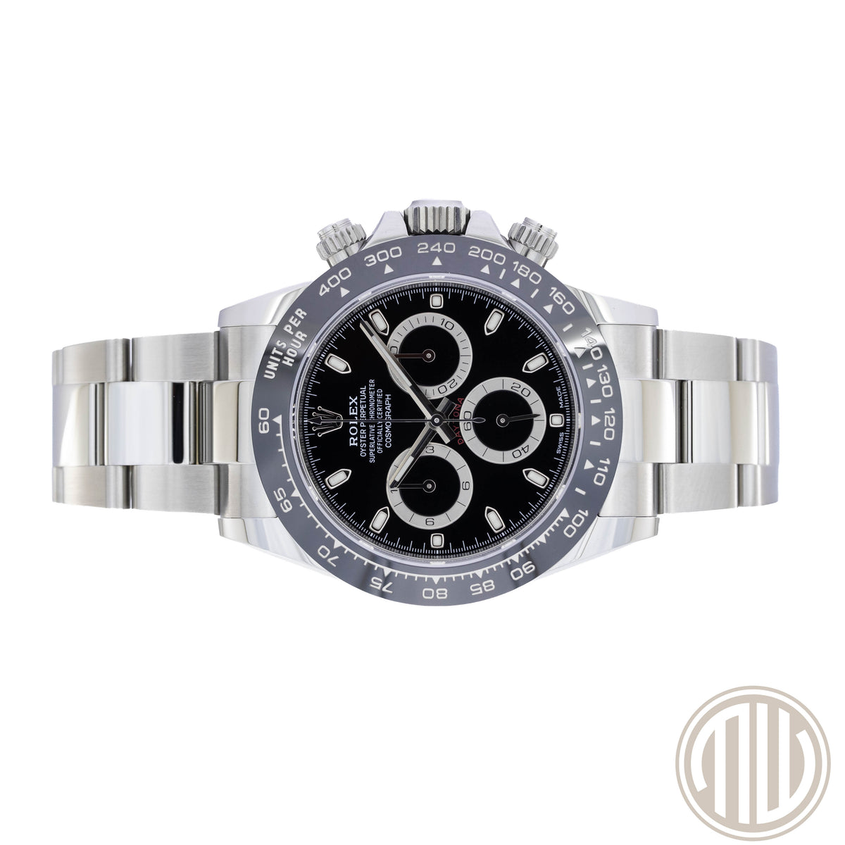 Rolex Daytona Black Dial | Lc100 | Orig.Invoice | Box and Papers | 2022
