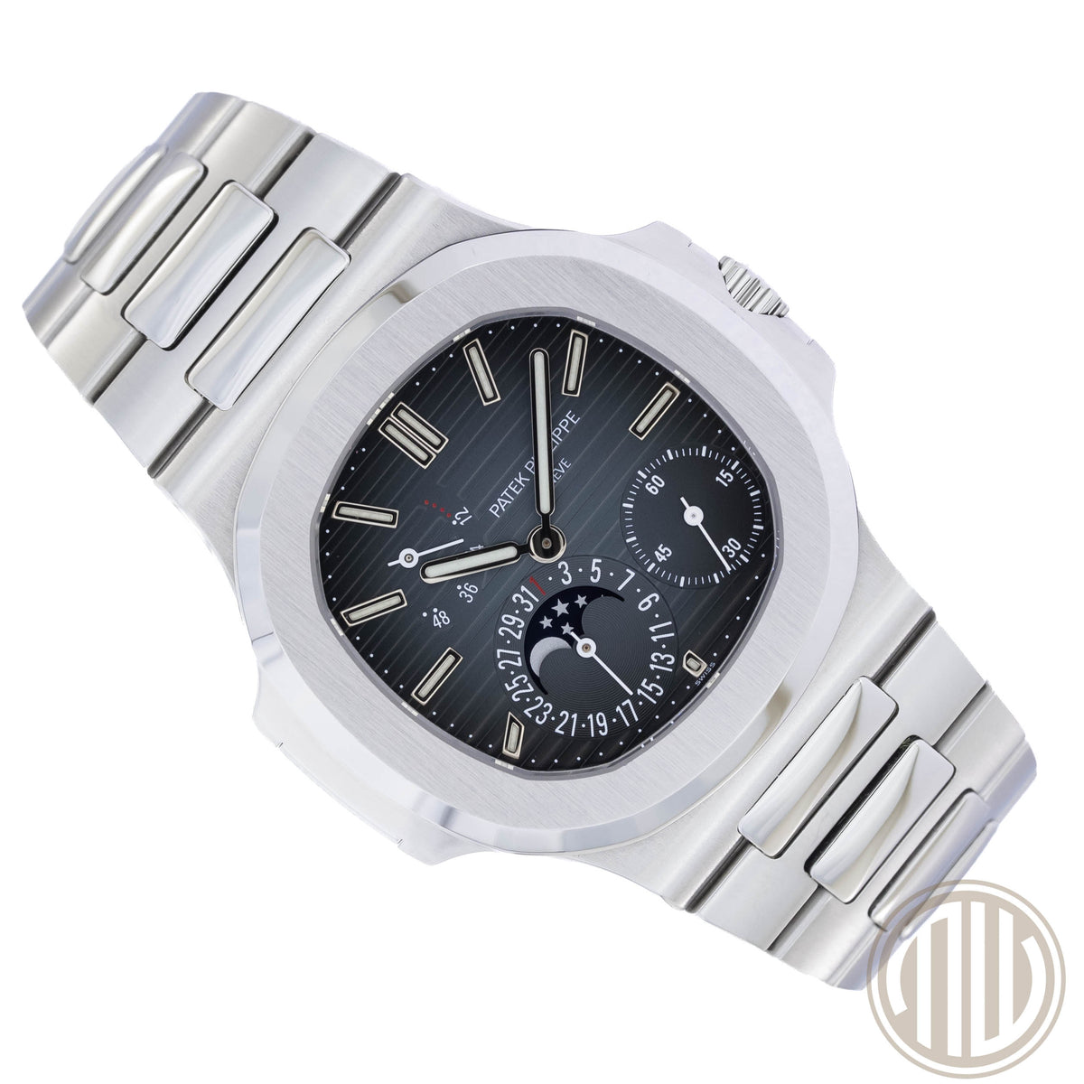 Patek Philippe Nautilus Blue Dial | Stainless-Steel | Box and Papers | 2010