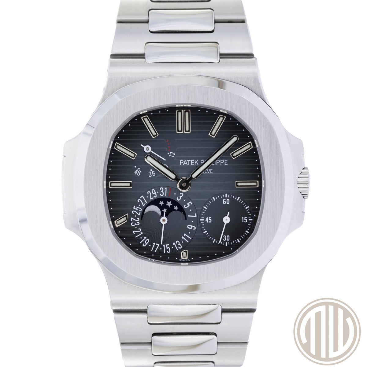Patek Philippe Nautilus Blue Dial | Stainless-Steel | Box and Papers | 2010