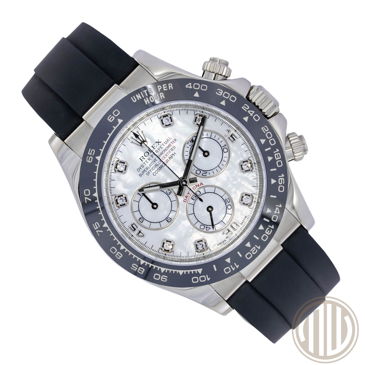 Rolex Daytona MOP Diamaond Dial | Whitegold | Box and Papers | 2020