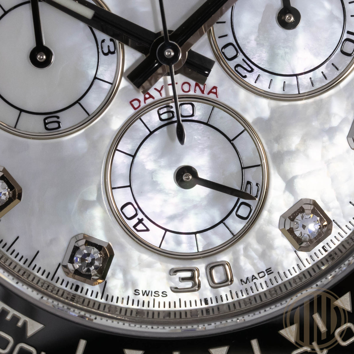 Rolex Daytona MOP Diamaond Dial | Whitegold | Box and Papers | 2020