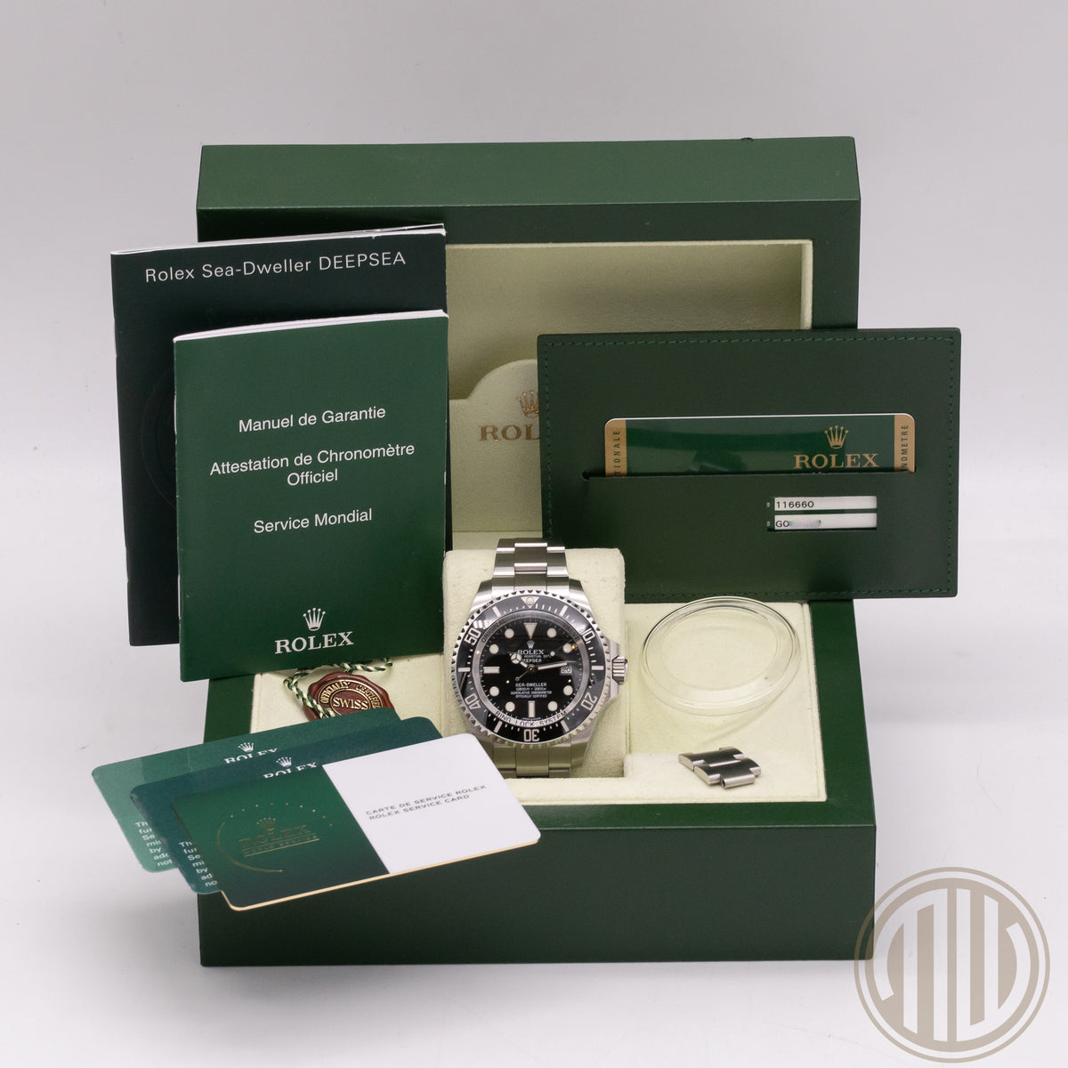Rolex Sea-Dweller Deepsea Service | Rolex Warranty | Box and Papers | 2011