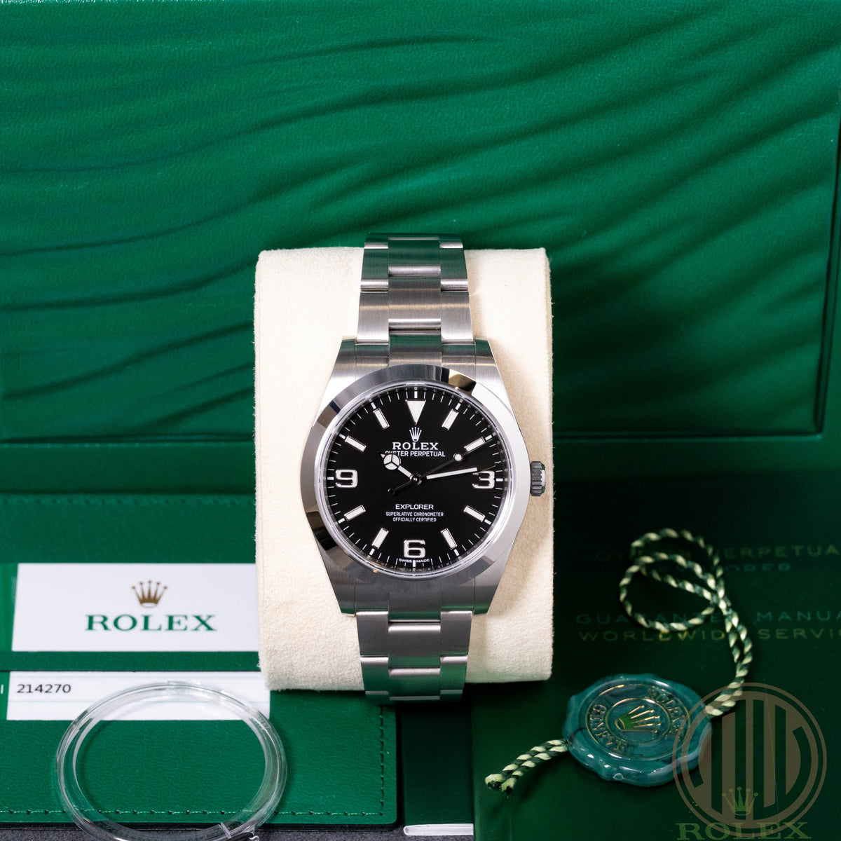 Rolex Explorer New | Unworn | New | Lc100 | Box and Papers | 2019