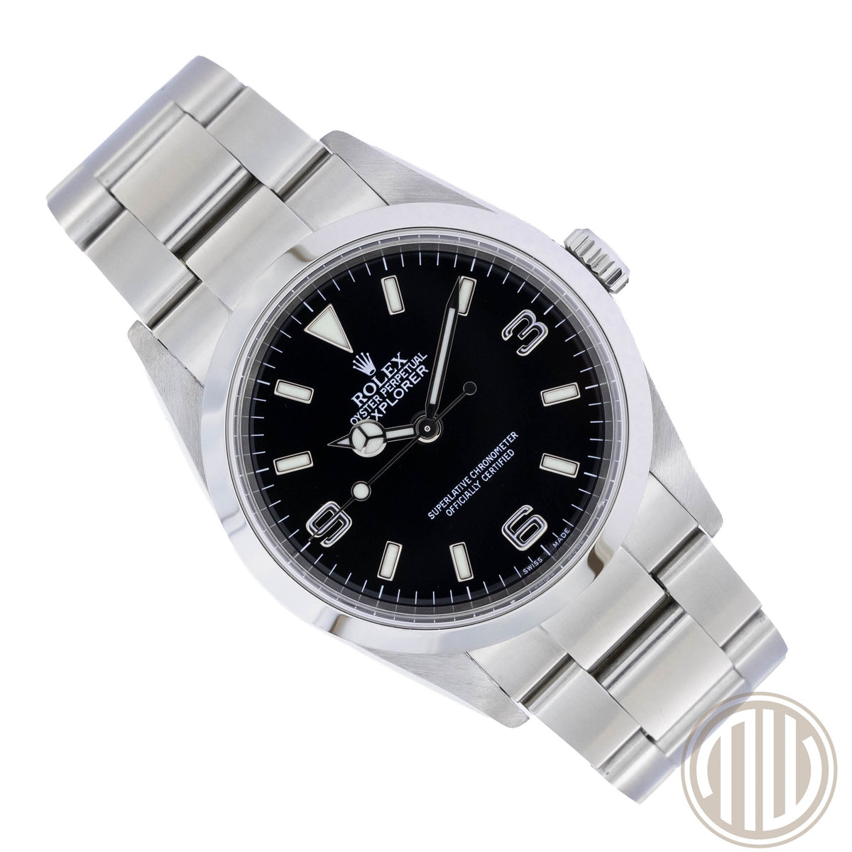 Rolex Explorer Orig. Invoice | F-Serie | Box and Papers | 2005 | 114270