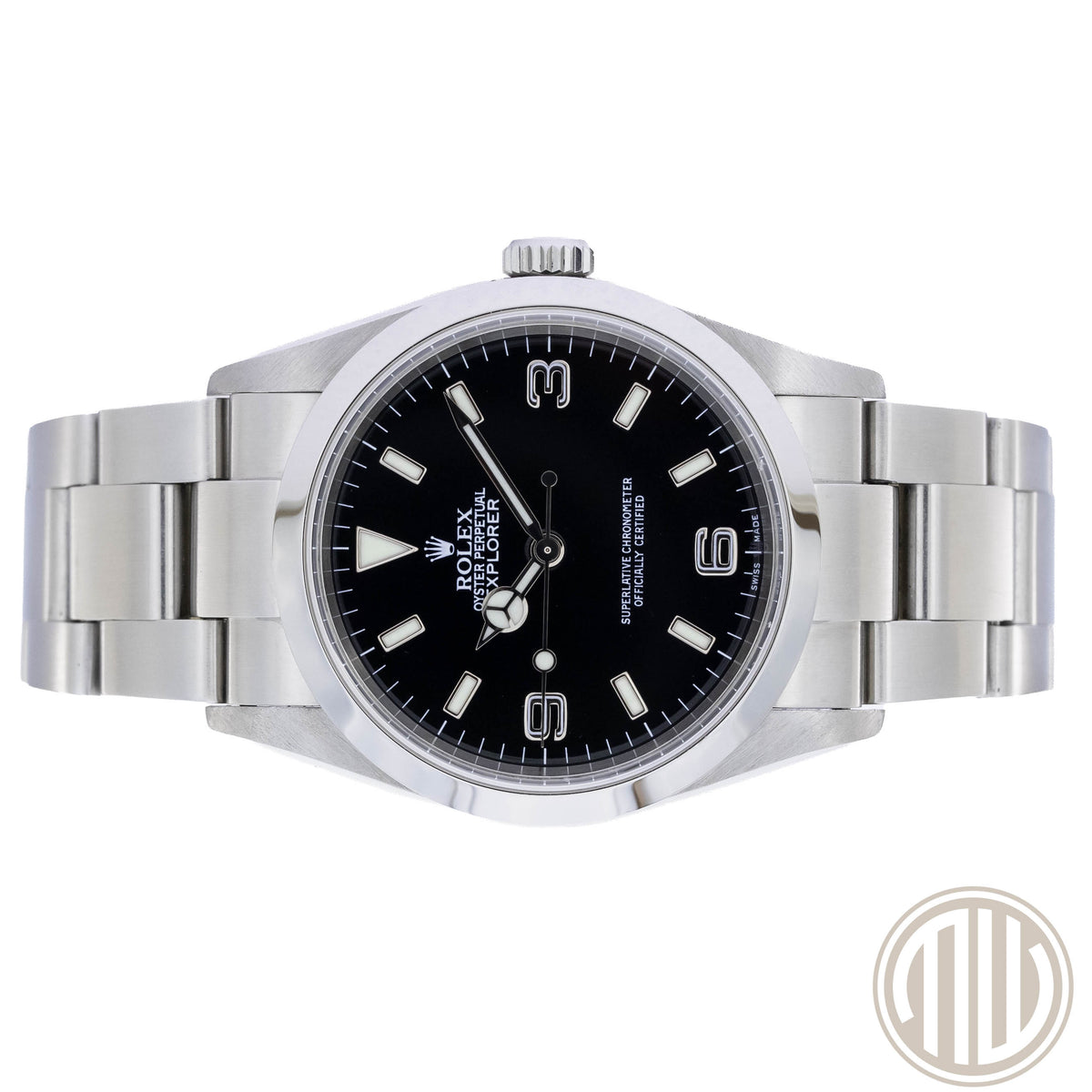 Rolex Explorer Orig. Invoice | F-Serie | Box and Papers | 2005 | 114270