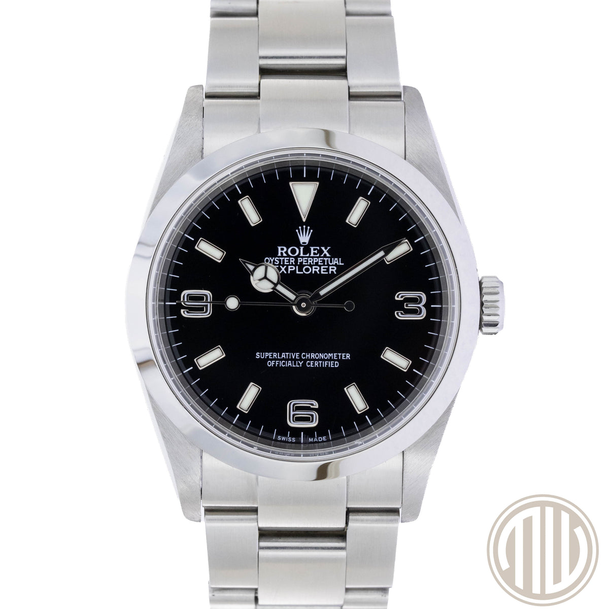 Rolex Explorer Orig. Invoice | F-Serie | Box and Papers | 2005 | 114270