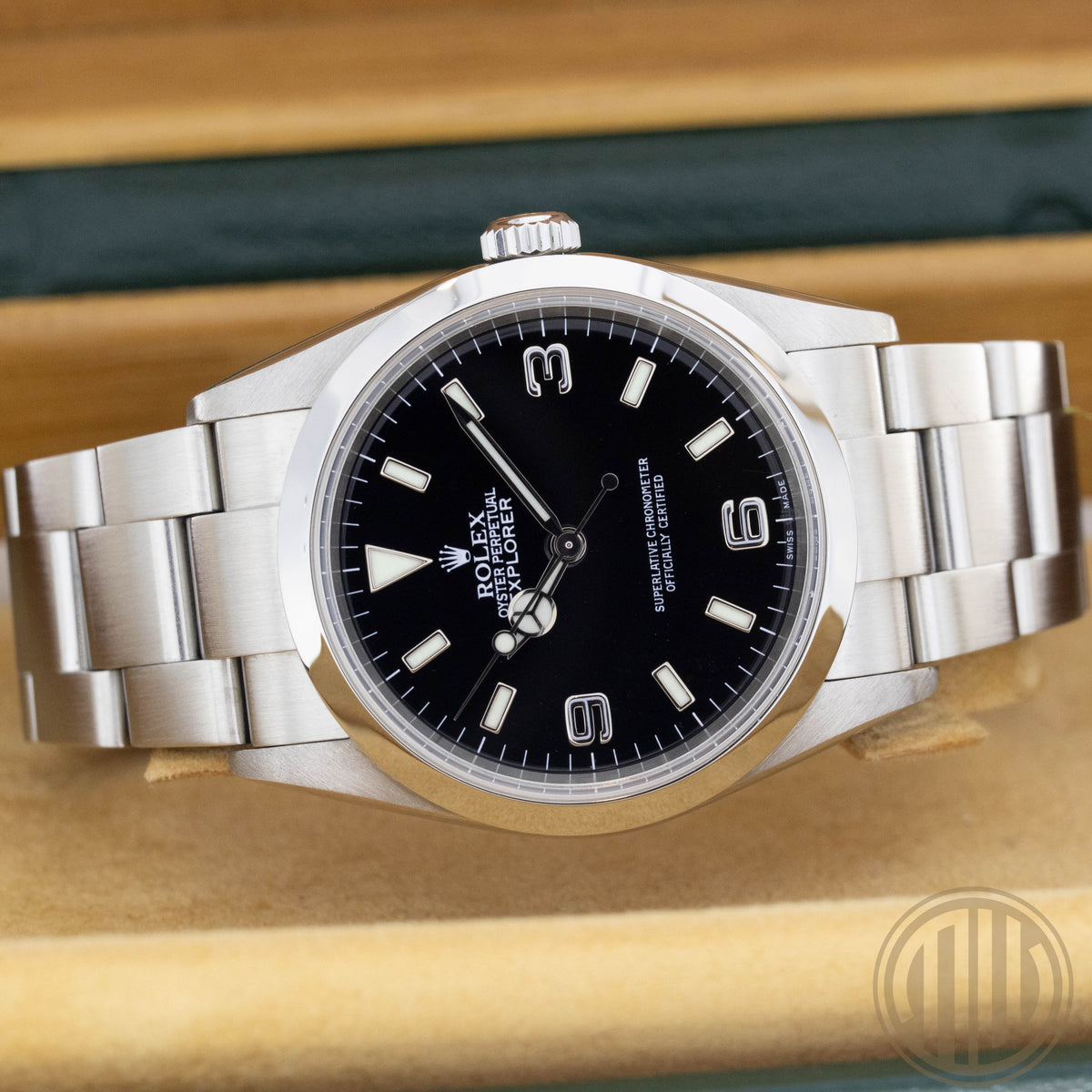 Rolex Explorer Orig. Invoice | F-Serie | Box and Papers | 2005 | 114270