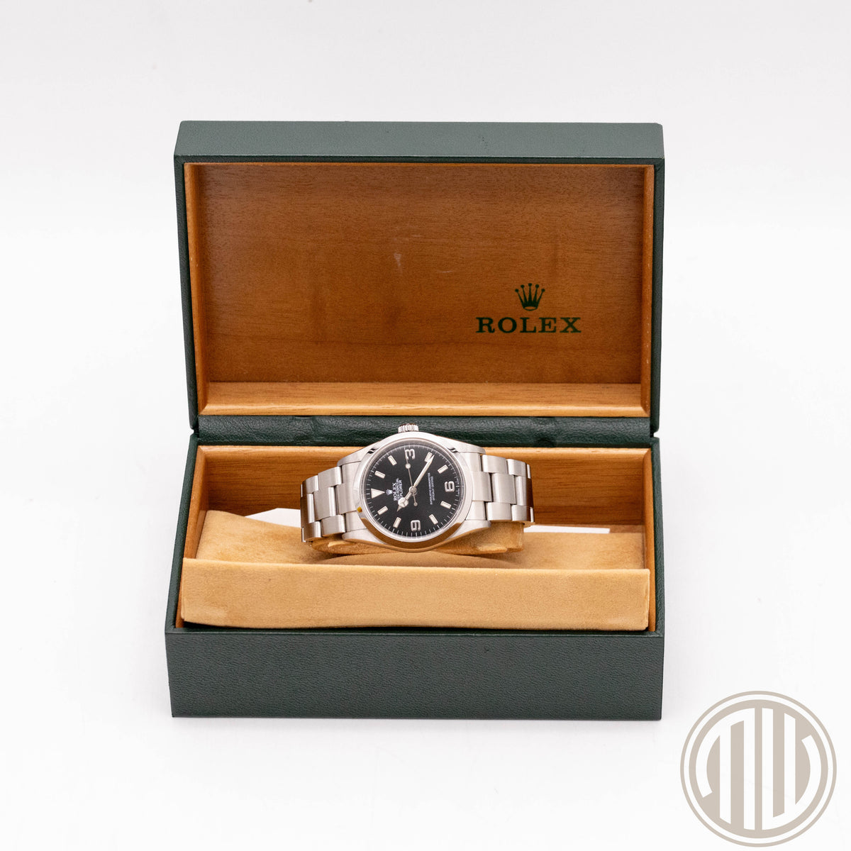 Rolex Explorer Orig. Invoice | F-Serie | Box and Papers | 2005 | 114270