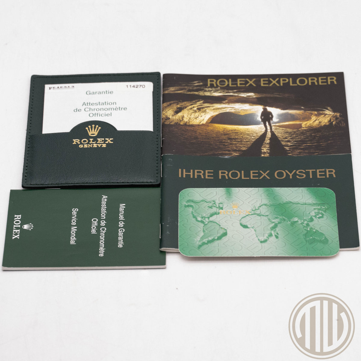 Rolex Explorer Orig. Invoice | F-Serie | Box and Papers | 2005 | 114270