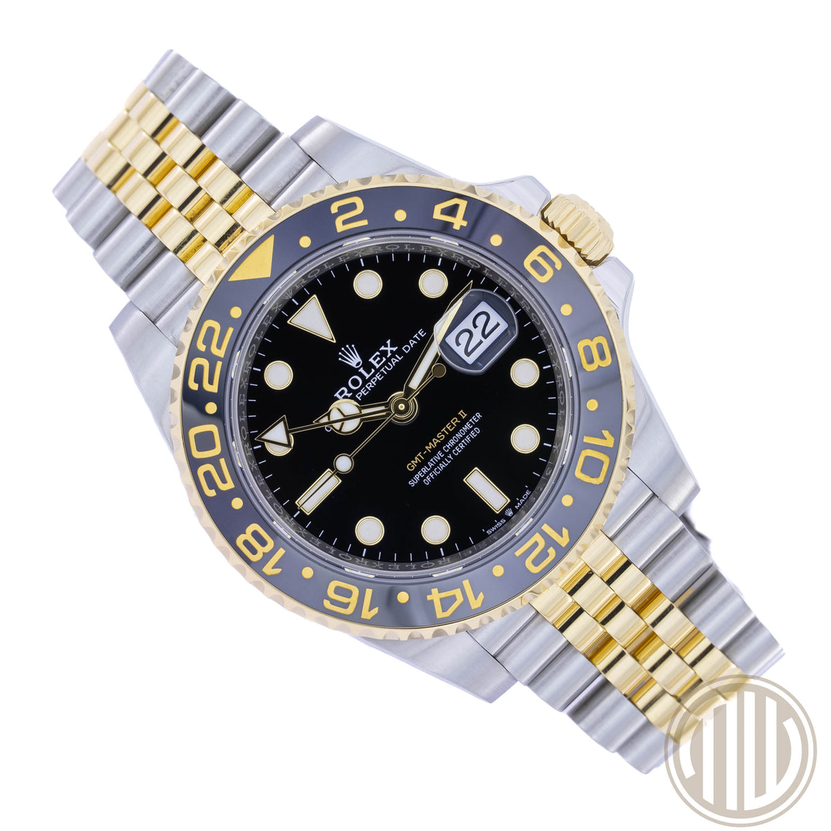 Rolex GMT-Master II Bicolor | Orig.Invoice | Jubilee | Box and Papers | 2025 | 126713GRNR
