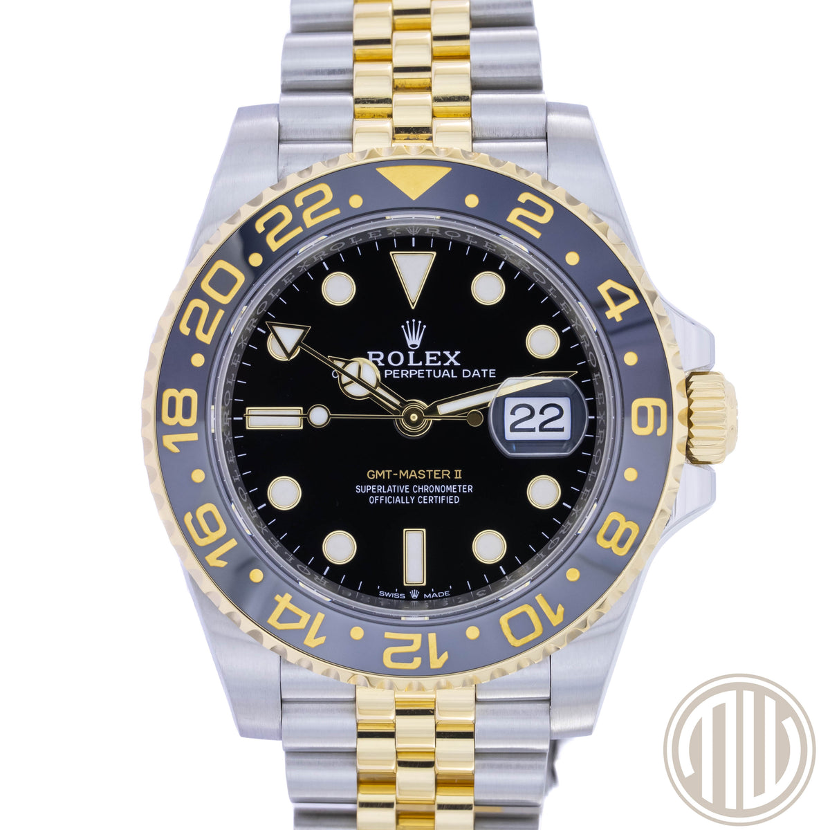 Rolex GMT-Master II Bicolor | Orig.Invoice | Jubilee | Box and Papers | 2025 | 126713GRNR