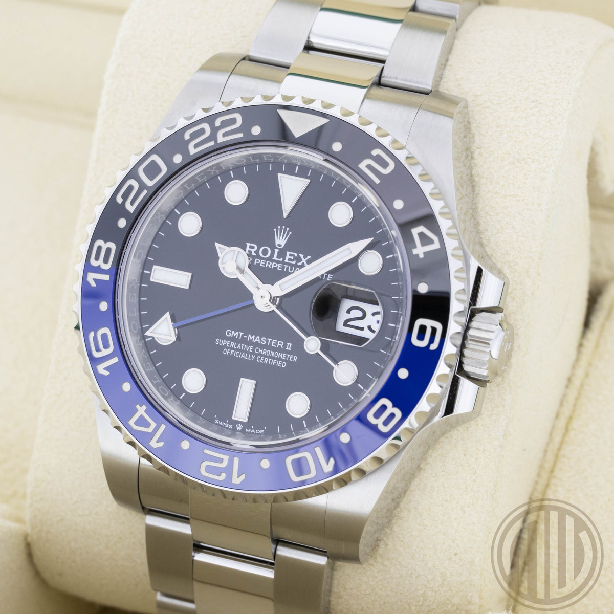 Rolex GMT-Master II Batman | Lc100 | Orig.Invoice | Box and Papers | 2024
