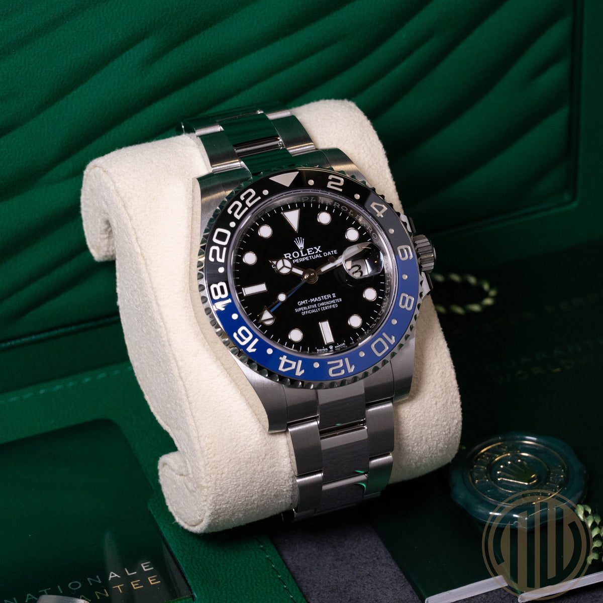 Rolex GMT-Master II Batman | Lc100 | Orig.Invoice | Box and Papers | 2024