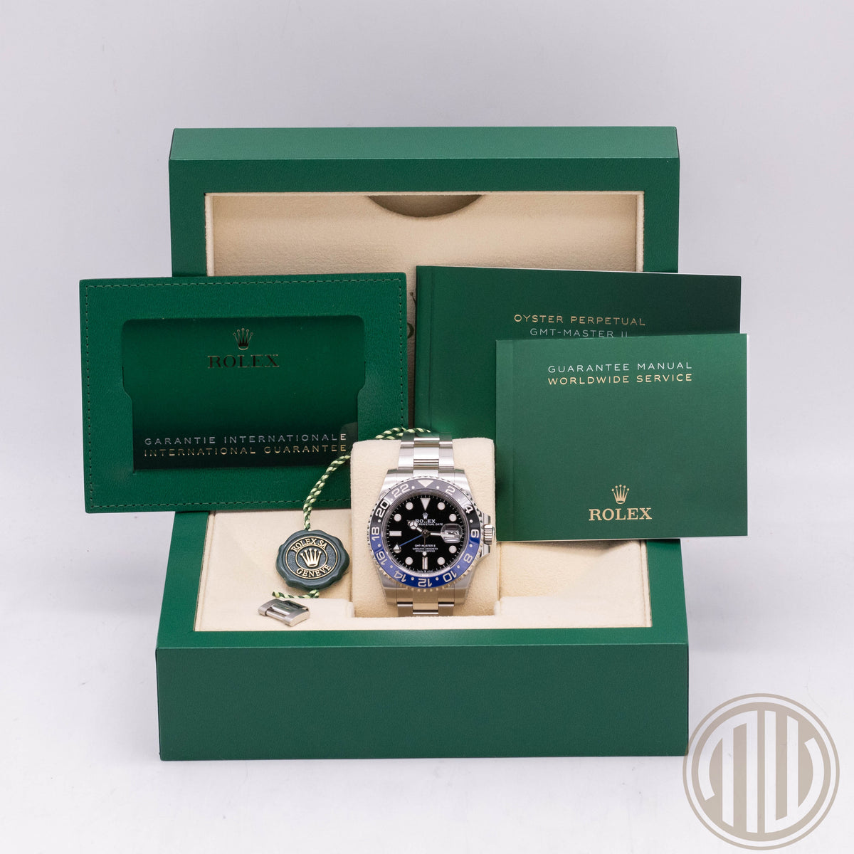 Rolex GMT-Master II Batman | Lc100 | Orig.Invoice | Box and Papers | 2024