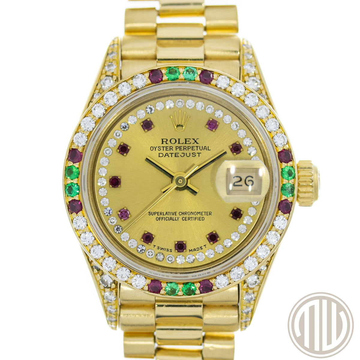 Configuración de fábrica del Rolex Lady-Datejust | Conjunto completo | 69038