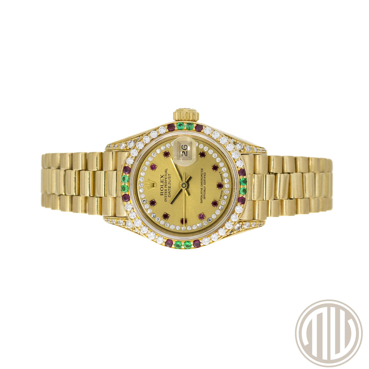 Configuración de fábrica del Rolex Lady-Datejust | Conjunto completo | 69038