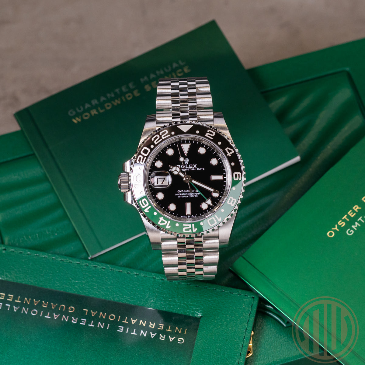 Rolex GMT-Master II Sprite | Jubilee | Box and Papers | 2023