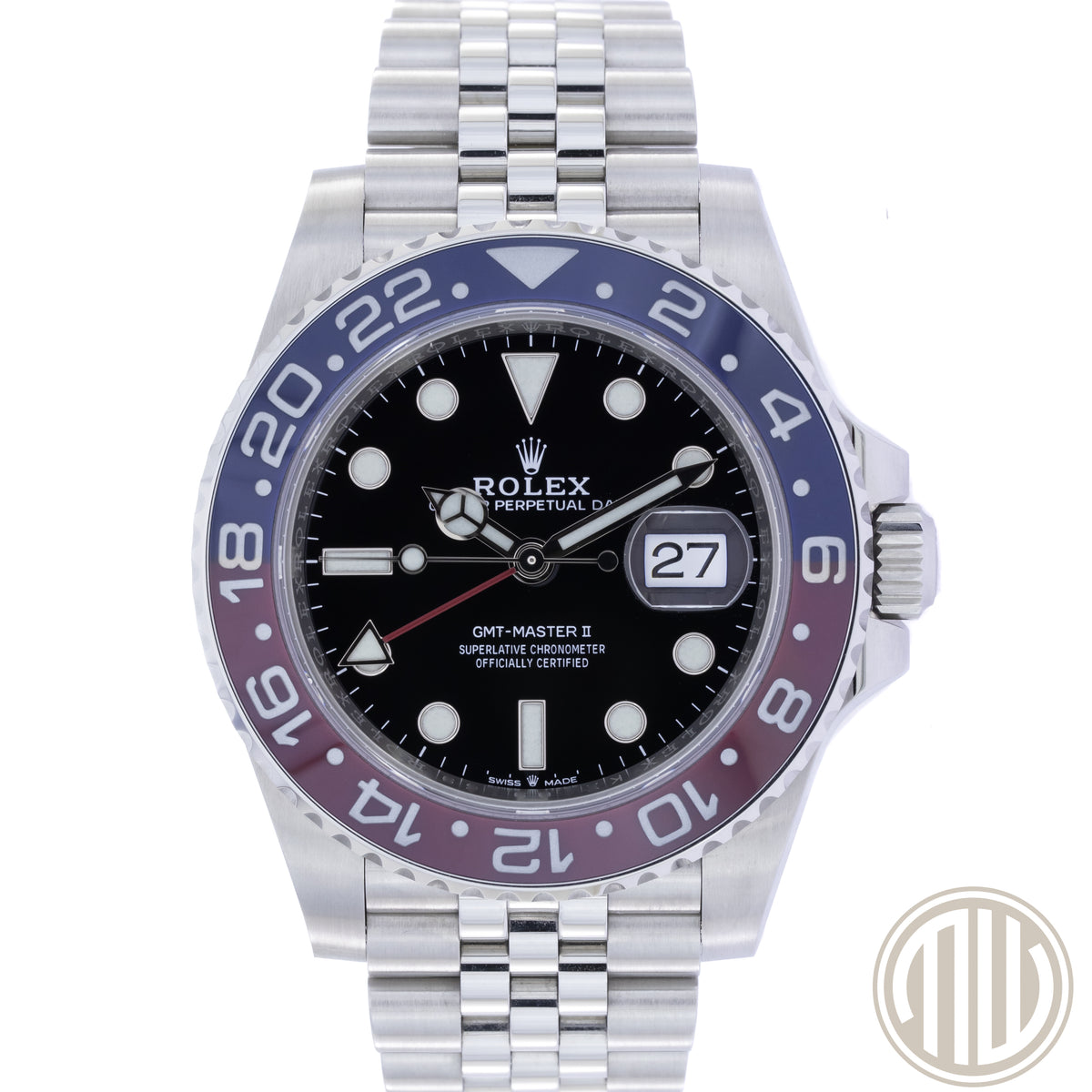 Rolex GMT-Master II Pepsi | Jubilee | Box and Papers | 2020 | 126710BLRO