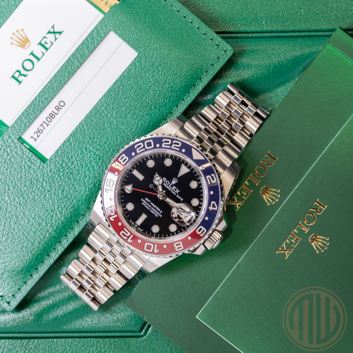 Rolex GMT-Master II Pepsi | Jubilee | Box and Papers | 2020 | 126710BLRO