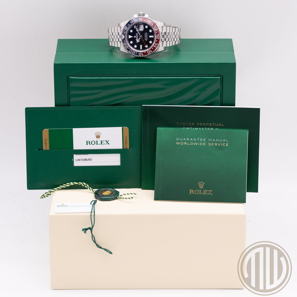 Rolex GMT-Master II Pepsi | Jubilee | Box and Papers | 2020 | 126710BLRO